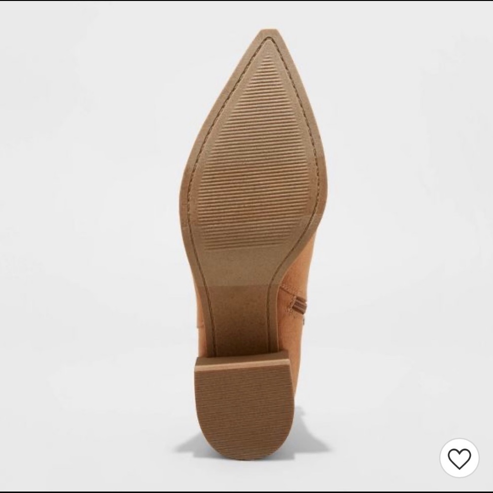 Women's Kennedy Cognac colored Ankle Boots - Universal Thread Size 9.5 - Picture 4 of 6